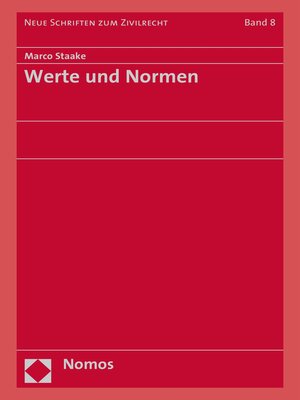 cover image of Werte und Normen